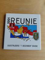 Wandtegel december 7 divisie, EM / BT Nederlands Indie, Verzamelen, Militaria | Algemeen, Ophalen of Verzenden, Landmacht, Nederland