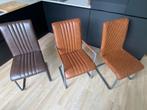 Eettafel stoelen, Ophalen, Gebruikt, Metaal, Industrieel