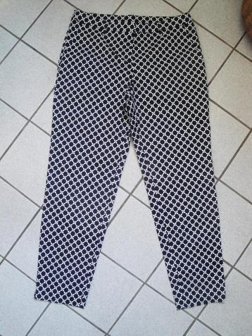 NIEUW!! Blauw/witte broek ROSMIAR maat 38 beschikbaar voor biedingen