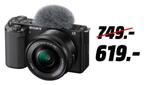SONY Vlog Camera ZV-E10 + kitlens, Audio, Tv en Foto, Videocamera's Digitaal, 20x of meer, Nieuw, Ophalen of Verzenden, Sony