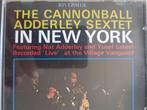 cd THE CANNONBALL ADDERLEY SEXTET IN NEW YORK (1987), Ophalen of Verzenden, 1980 tot heden, Gebruikt, Jazz