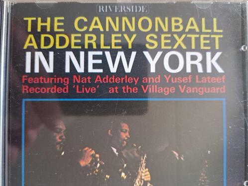 cd THE CANNONBALL ADDERLEY SEXTET IN NEW YORK (1987), Cd's en Dvd's, Cd's | Jazz en Blues, Gebruikt, Jazz, 1980 tot heden, Ophalen of Verzenden