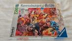 Ravensburger Puzzel 1500 stukjes - Godin Nike, Ophalen of Verzenden, 500 t/m 1500 stukjes, Zo goed als nieuw, Legpuzzel