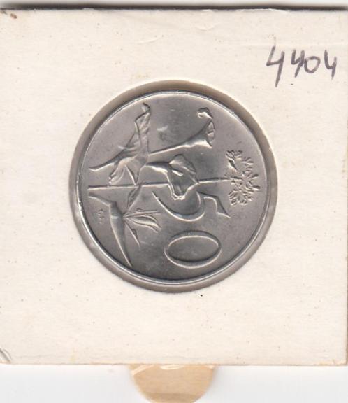 S13-K08-4404 South Africa 50 Cents UNC 1971 KM87, Postzegels en Munten, Munten | Afrika, Zuid-Afrika, Verzenden