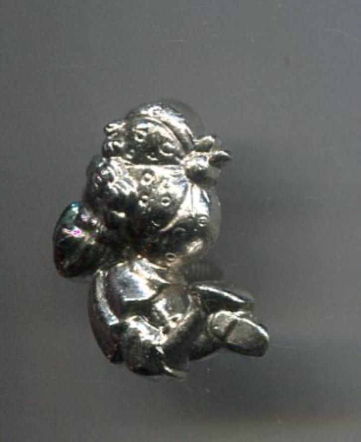 Engeltje zilverkleurig speldje ( BLAD1_156 ), Verzamelen, Speldjes, Pins en Buttons, Nieuw, Speldje of Pin, Figuurtje, Verzenden