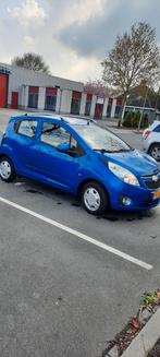 Chevrolet Spark 1.0 ‌ LPG & Benzine 2011 Blauw  Airco, Auto's, Chevrolet, 15 km/l, 4 cilinders, Blauw, Origineel Nederlands