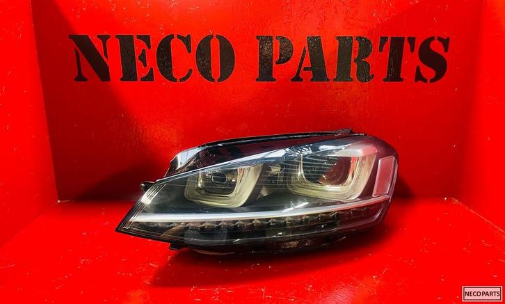 VW GOLF 7 R R20 XENON U LED KOPLAMP 5G1941751D ORIGINEEL, Auto-onderdelen, Verlichting, Volkswagen, Gebruikt, Ophalen of Verzenden