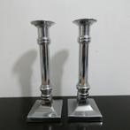 Klassiek setje kandelaars [1009], Ophalen, Gebruikt, Overige materialen, Minder dan 25 cm