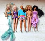 5 Ken  Barbie poppen van circa 1980 -  1990 Vintage, Ophalen of Verzenden, Zo goed als nieuw, Barbie