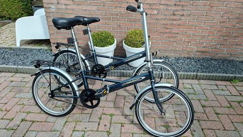 Set vouwfietsen On the road city traveller, Fietsen en Brommers, Fietsen | Vouwfietsen, Gebruikt, 20 inch of meer, Versnellingen