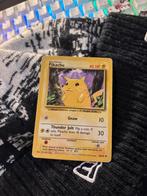 Pikachu Pokemon kaart 58/102 Base Set, Ophalen of Verzenden, Gebruikt, Losse kaart