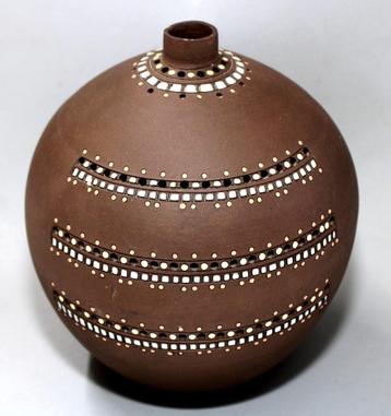 Prachtige Unica Geglazuurde Keramische Vaas  beschikbaar voor biedingen