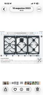 Smeg 5-pits gasfornuis - 90cm - Zeer Goede Staat, Witgoed en Apparatuur, Kookplaten, Ophalen of Verzenden, Zo goed als nieuw, Gas