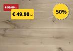 Houten vloeren voor € 49.90 /m² incl BTW - 50% KORTING, 50 tot 150 cm, Nieuw, 10 m² of meer, 10 tot 30 cm