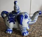 Theepot. Olifant met kornak. 19/15 cm., Huis en Inrichting, Keuken | Servies, Ophalen, Overige typen, Zo goed als nieuw, Overige stijlen