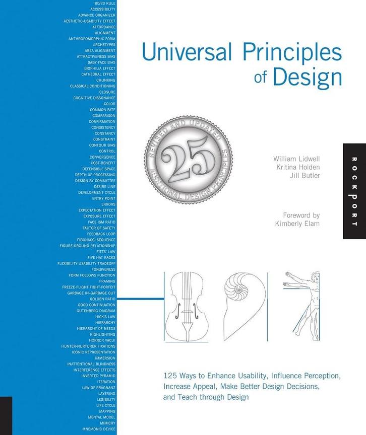 Universal principles of design | In zeer goede staat, Boeken, Studieboeken en Cursussen, Zo goed als nieuw, Niet van toepassing