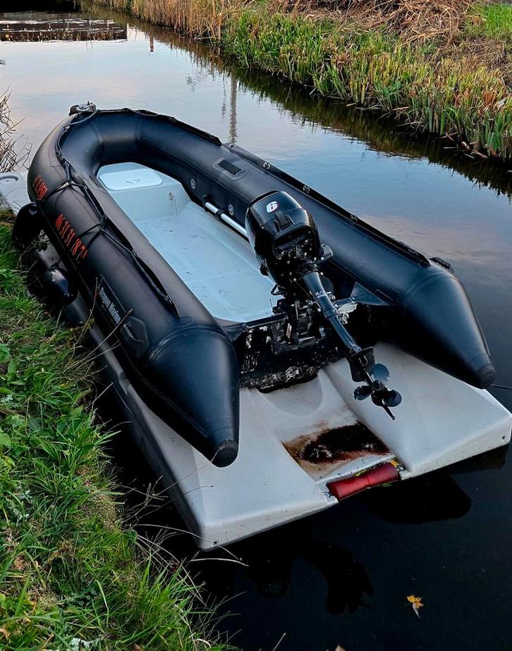 Dragon Marine RIB met 6 PK Suzuki Motor, Watersport en Boten, Rubberboten, Gebruikt, Overige merken, Overige materialen, Minder dan 70 pk
