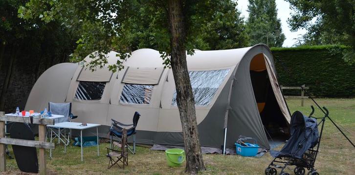 Bardani Villa Grande 400 - 6 Persoons Tent, Caravans en Kamperen, Tenten, tot en met 6, Gebruikt, Ophalen