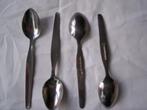 4x LEPEL klein Edelmetaal Rostfrei Steel licht _ 4 Lepeltjes, Ophalen of Verzenden, Gebruikt, Rvs of Chroom
