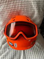 Oranje Skihelm met Skibril Smith - Jeugd S, Sport en Fitness, Overige merken, Gebruikt, Overige typen, Ophalen of Verzenden