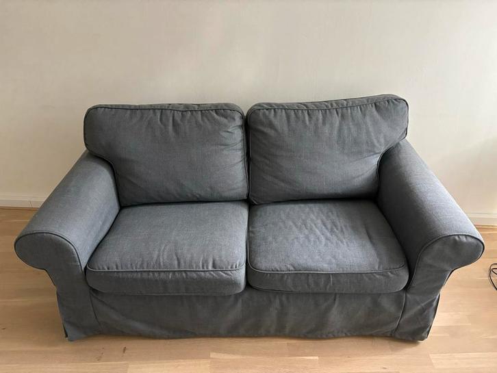 Ikea Hakebo 2-zitsbank - Comfortabel!, Huis en Inrichting, Banken | Bankstellen, Gebruikt, Rechte bank, Tweepersoons, 150 tot 200 cm