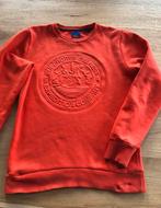 Oranje Superdry sweater Everest L, Maat 52/54 (L), Oranje, Ophalen of Verzenden, Gedragen