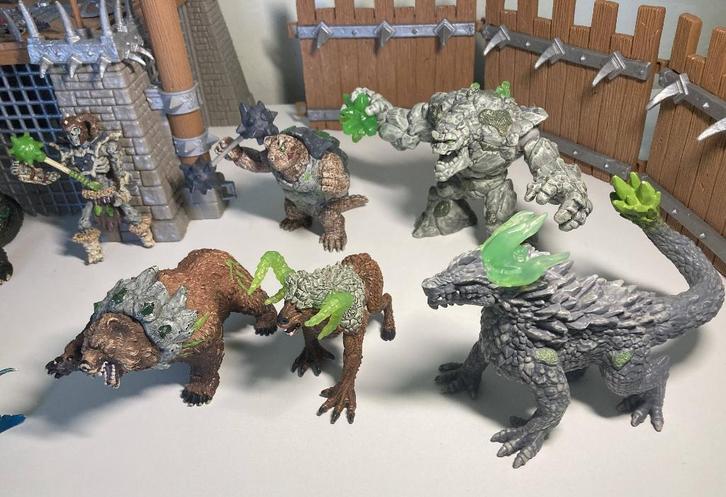 Diverse Schleich Eldradors, Verzamelen, Speelgoed, Gebruikt, Ophalen of Verzenden