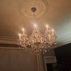 Kristallen Hallamp 6-armig, Ophalen, Gebruikt, Glas, Klassiek