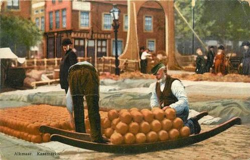 (300-422-033) Alkmaar Kaasmarkt, Verzamelen, Ansichtkaarten | Nederland, Noord-Holland, Verzenden