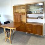 Wandsysteem/ modulaire kast met tafel, František Jirák, Gebruikt, Verzenden, Met deur(en), 150 tot 200 cm