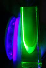 Luigi Mandruzzato Murano: sommerso vaas met uranium 1960, Ophalen of Verzenden