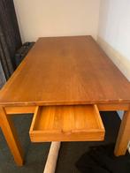 Zware eikenhouten tafel, Huis en Inrichting, Tafels | Eettafels, Ophalen, 200 cm of meer, 50 tot 100 cm, Zo goed als nieuw