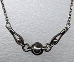 Prachtige zilveren (925) DESIGN ketting, Ophalen, Met hanger, Zo goed als nieuw, Zilver