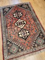 Vintage handgeknoopt perzisch tapijt qashqai 173x114, Info@SlatsAntiek.nl, 100 tot 150 cm, Perzisch, Ophalen of Verzenden