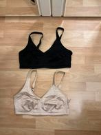 Merk: Speidel 2 BH's maat 90D huidskleur en zwart, Kleding | Dames, Ondergoed en Lingerie, Merk BH's, Ophalen of Verzenden, Overige kleuren
