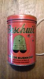 Schuilenga beschuitbus, Verzamelen, Blikken, Ophalen of Verzenden, Gebruikt, Overige