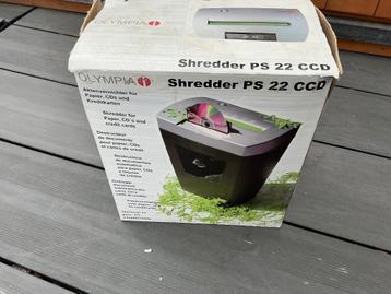 Papierversnipperaar zgan Merk Olympia beschikbaar voor biedingen