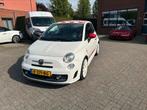 Fiat 500 1.4 Abarth C 2010 Wit, Auto's, Te koop, Geïmporteerd, Benzine, 4 stoelen