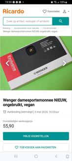 Wenger portemonnee, Nieuw, Ophalen of Verzenden, Zwart