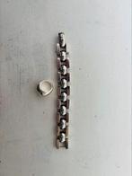Buddha to buddha set, Sieraden, Tassen en Uiterlijk, Ringen, Gebruikt, Ophalen of Verzenden, 17 tot 18, Dame