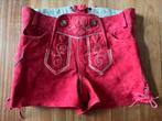 Rode Lederhosen Dames Maat 36, Verzenden, Dames