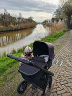 Dubatti kinderwagen 2x inclusief voetenzak, parasol enz, Kinderen en Baby's, Kinderwagens en Combinaties, Gebruikt, Verstelbare duwstang