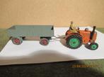 dinky toy  Field Marshall tractor + aanhangwagen, Hobby en Vrije tijd, Dinky Toys, Hijskraan, Tractor of Landbouw, Gebruikt, Ophalen of Verzenden