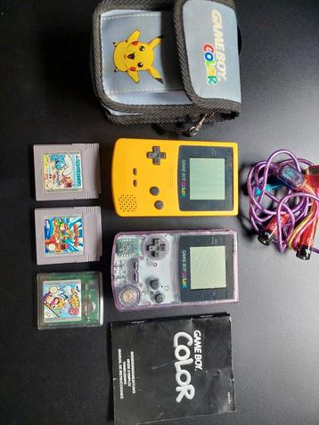 2 goed werkende gameboy colors  beschikbaar voor biedingen