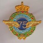 75 jaar luchtmacht vintage pin, Verzamelen, Verzenden, Zo goed als nieuw
