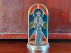 Sieraad beeldje van Antonius van Padua / Met doosje / Metaal, Antiek en Kunst, Kunst | Beelden en Houtsnijwerken, Ophalen of Verzenden