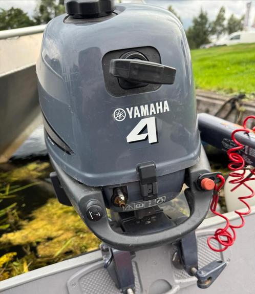 4 pk Yamaha 4 takt buitenboordmotor, Watersport en Boten, Buiten- en Binnenboordmotoren, Gebruikt, Benzine, Buitenboordmotor, Minder dan 5 pk