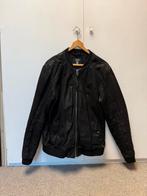 Tigha Premium Leather Bomber Jacket Black XL, Maat 52/54 (L), Zwart, Tigha, Ophalen of Verzenden