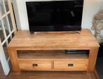 TV meubel  teakhout, Huis en Inrichting, Kasten | Televisiemeubels, Ophalen, Teakhout, Zo goed als nieuw, Minder dan 100 cm