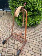 Industrie naaimachine wagen/karretje + naaimachine motor, Hobby en Vrije tijd, Ophalen, Gebruikt, Naaimachine, Overige merken